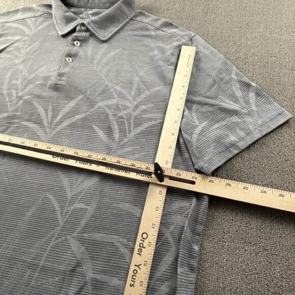 Nat Nast Polo Shirt Adult 2XL XXL Gray Short Sleeve Casual Active Men - Picture 9 of 13